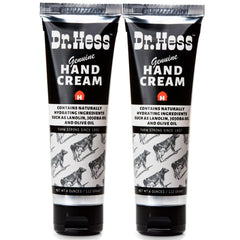Dr. Hess Genuine Hand Cream bottle front showing a trusted hydrating solution for dry hands