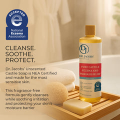 Two-pack Dr. Jacobs Naturals Castile Soap display
