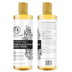 DR. JACOBS NATURALS African Black Soap foam demonstrates deep cleansing and oil control.