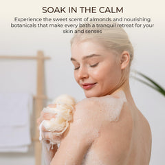 Almond scent from DR.JACOBS NATURALS enhances the shower experience.