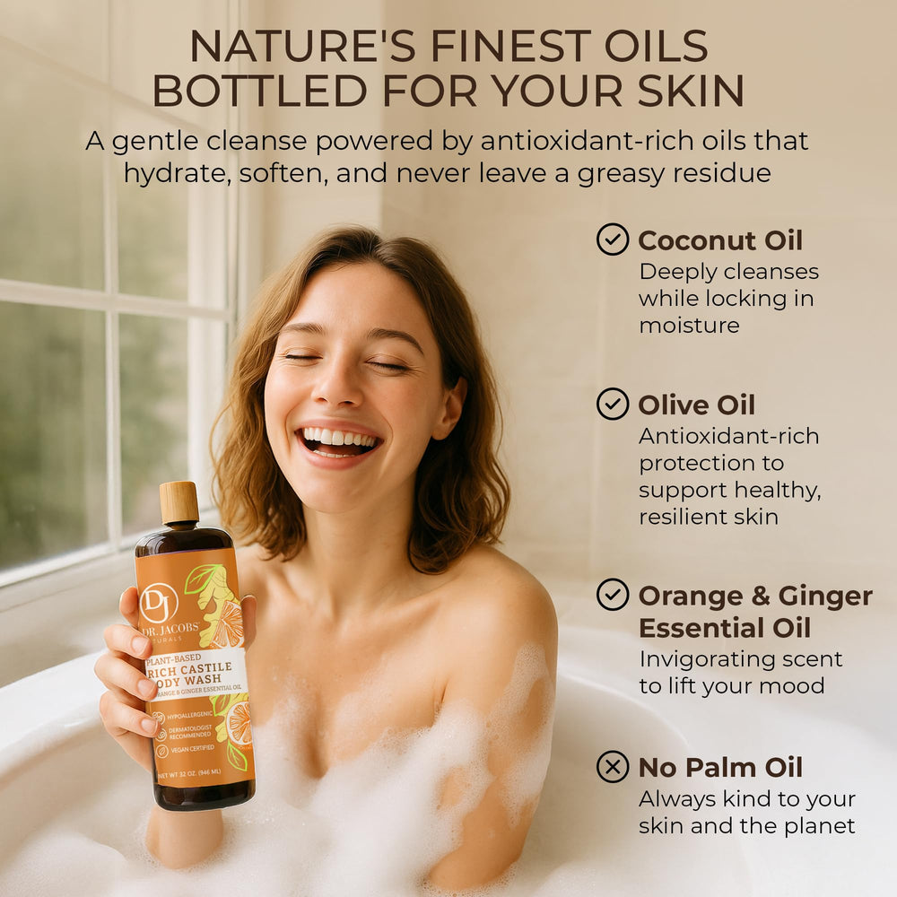 Dr. Jacobs Naturals aloe vera and vitamin E blend nourishes skin during daily showers