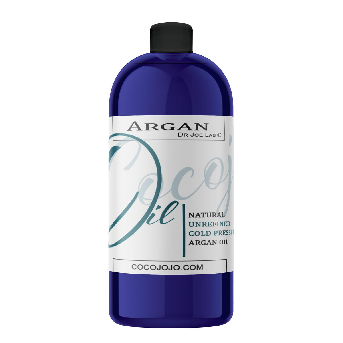 Dr Joe Lab Argan Nut Oil bottle pour shows easy hydration for skin and hair