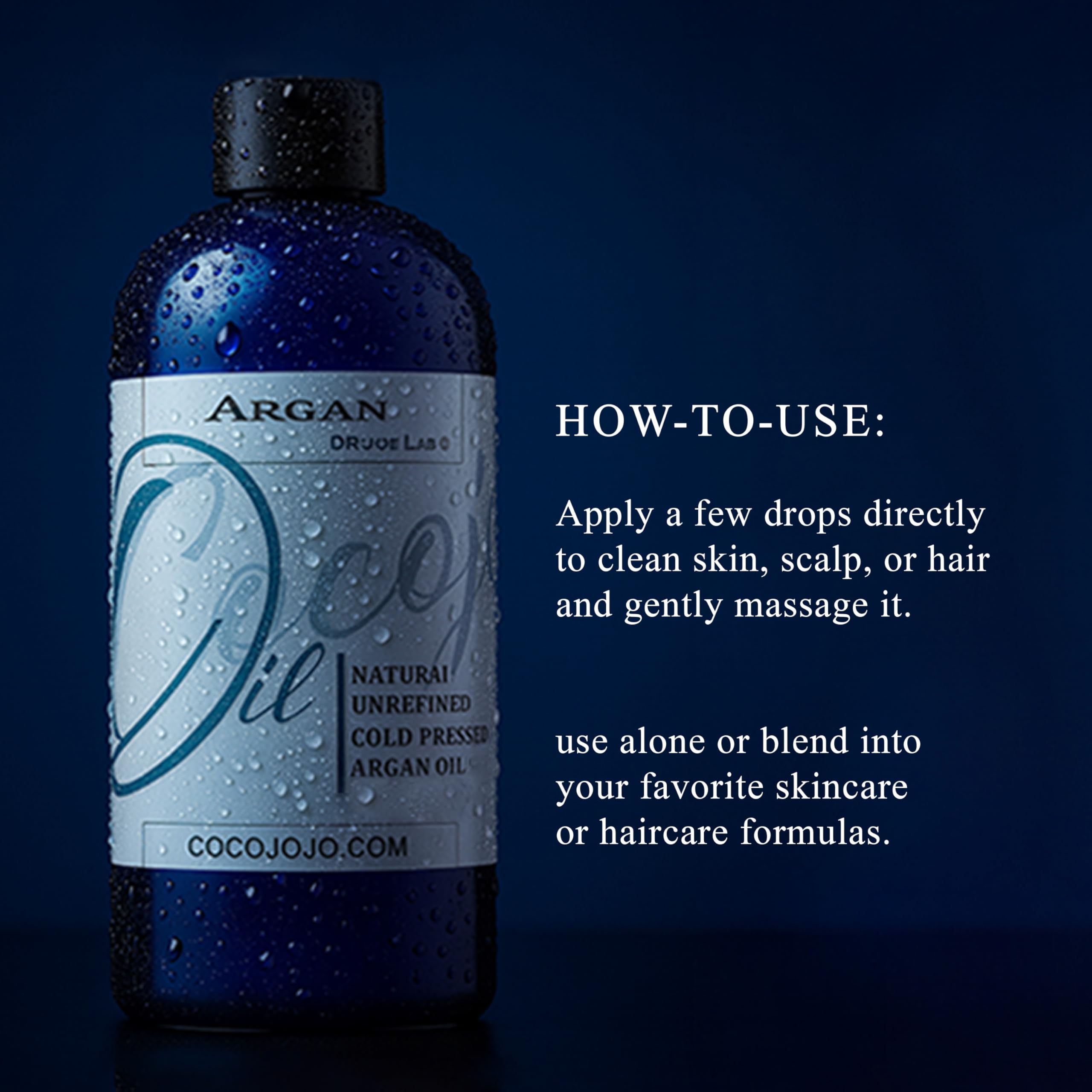 Dr Joe Lab Argan Nut Oil as a deep skin moisturizer for hydration