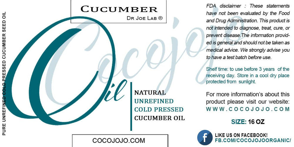 Dr Joe Lab cucumber seed oil bulk-pack image emphasizing value and purity.