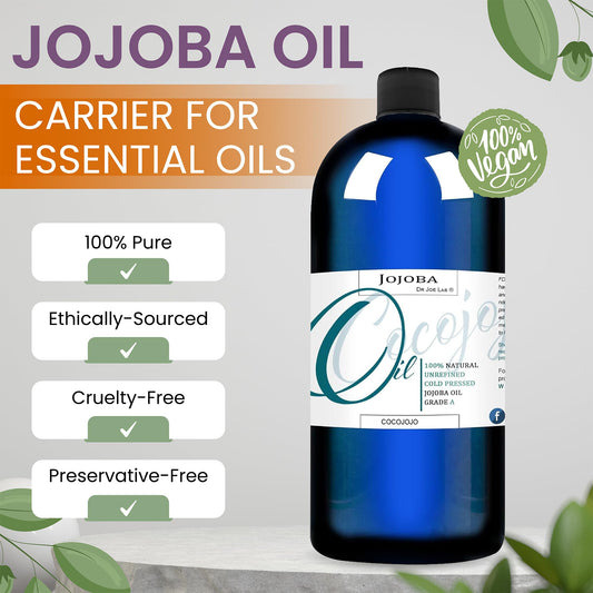 Dr Joe Lab Jojoba Oil drops for scalp and skin hydration