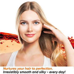 Hair application demonstrates conditioning benefits without heaviness or greasiness