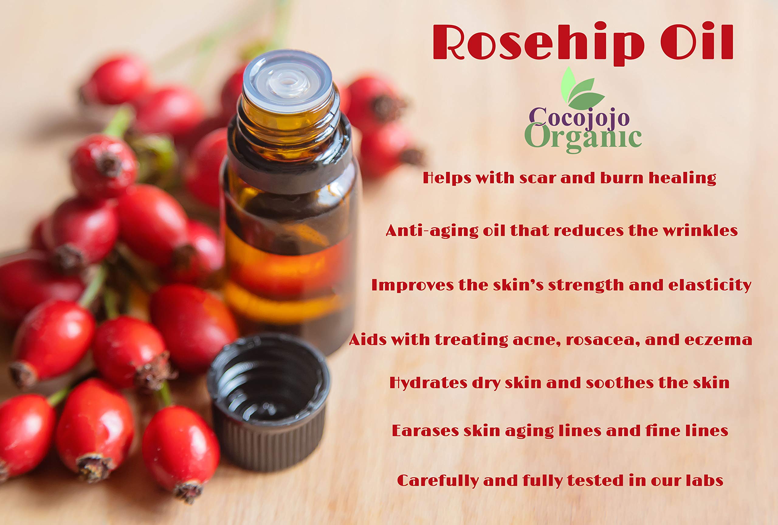 Dr Joe Lab Rosehip Oil massage around nails.