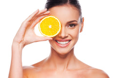 Dr Joe Lab serum on skin for a luminous, smoother look.