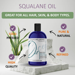 Dr Joe Lab Squalane Oil amber-pump enables easy, mess-free application