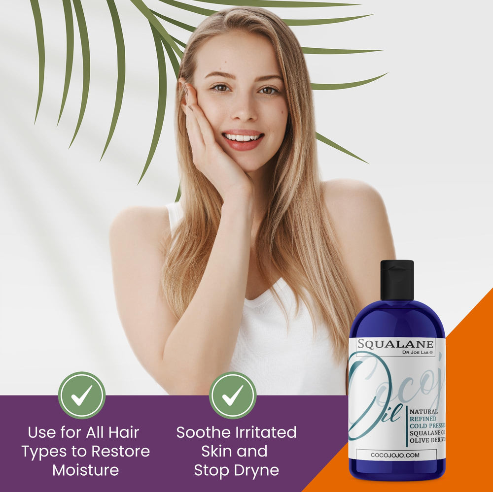 Dr Joe Lab Squalane Oil hair-care adds natural shine without greasiness