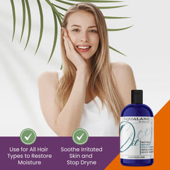 Dr Joe Lab Squalane Oil hair-care adds natural shine without greasiness