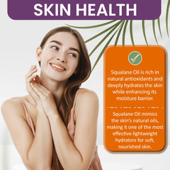 Dr Joe Lab Squalane Oil silky texture glides on skin