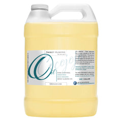 Dr Joe Lab Sweet Almond Oil bottle front, premium cold-pressed formula for skin and hair care