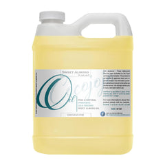 Dr Joe Lab Sweet Almond Oil bottle pour highlights pure, natural hydration
