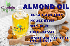 Dr Joe Lab sweet almond oil for natural shine and softness