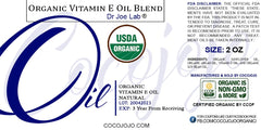 Dr Joe Lab Vitamin E Oil liquid texture highlights smooth, easy application