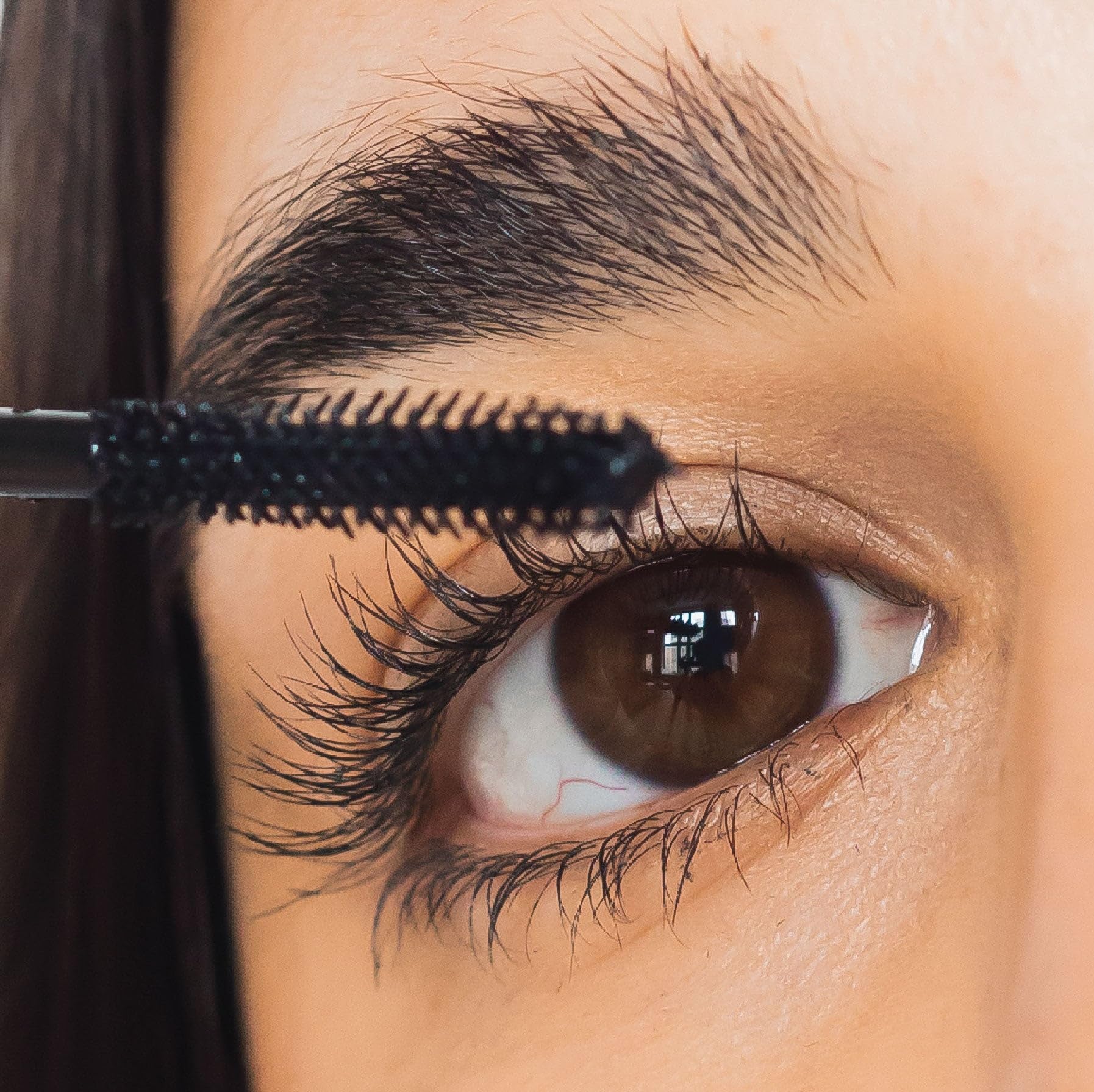 Lash definition and lift after applying Dr. Lara Devgan mascara.