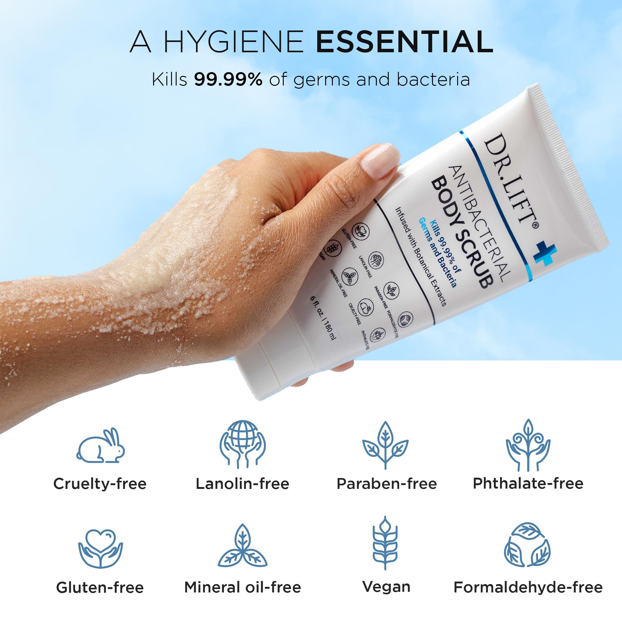 DR. LIFT lavender extract visual suggesting soothing aroma and nourishment