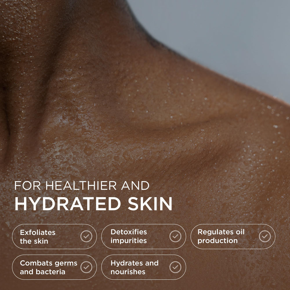 DR. LIFT salt granules macro emphasizing gentle exfoliation texture