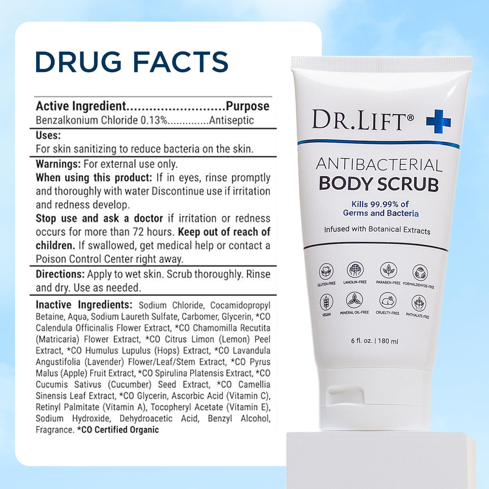 DR. LIFT in the shower scene as part of daily routine