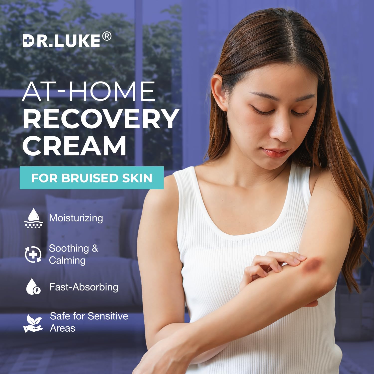 Dr. Luke Arnica Bruise Cream label highlighting Arnica Montana ingredients