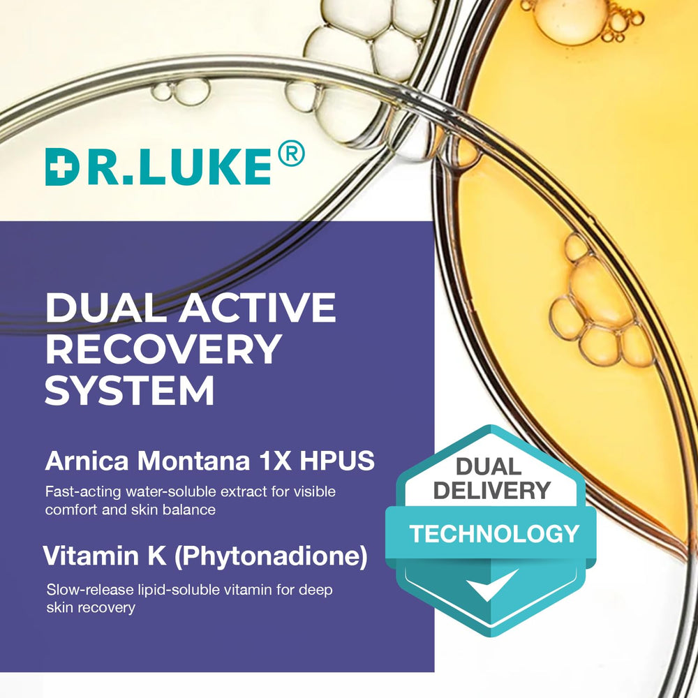 Close-up of Dr. Luke Arnica Bruise Cream texture ideal for gentle smoothing
