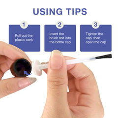 Dr. Luke Nail Repair Liquid texture close-up with light feel.