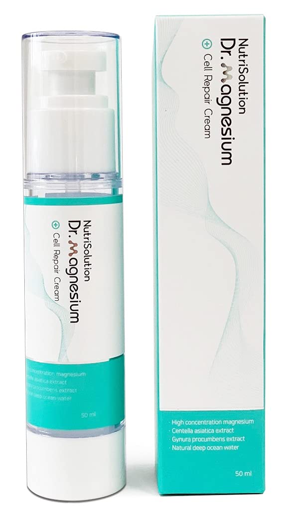 Dr.Magnesium Cell Repair Cream targets bruises with ionized magnesium for soothing relief.