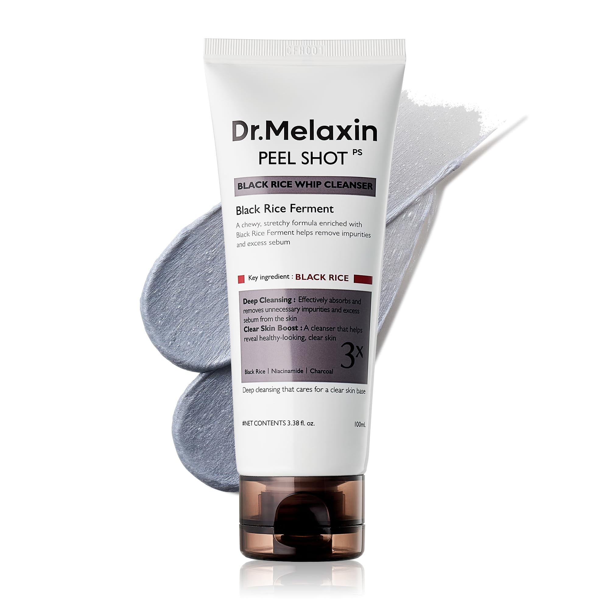 Dr.Melaxin bottle 100ml with clean label, ideal for daily cleansing.