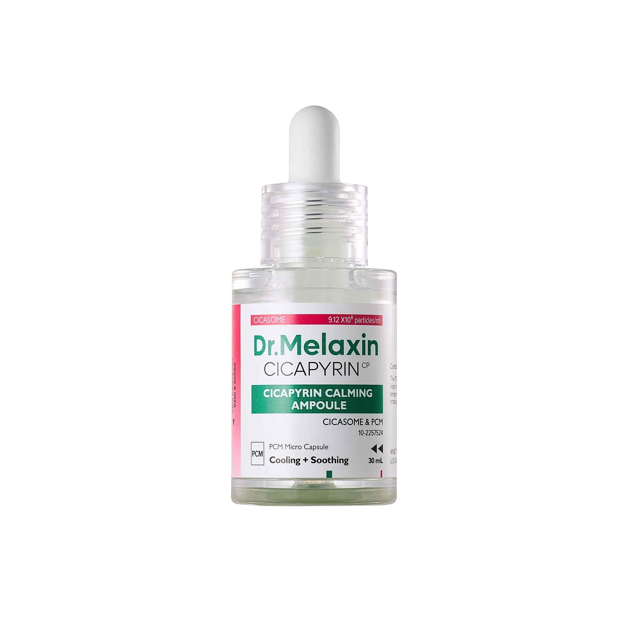 Dr. Melaxin Cicapillin cooling ampoule soothes heat and promotes balanced skin