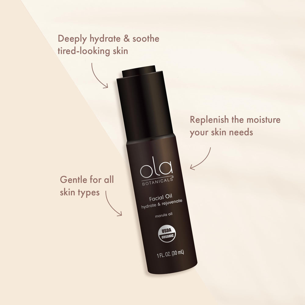 Dr. Mercola Ola Botanicals organic marula ingredients close-up emphasizes natural antioxidants.