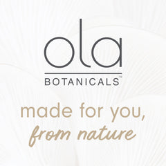 Dr. Mercola Ola Botanicals skincare routine shot for daily use.