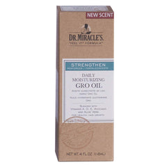 Dr. Miracle's gro oil ingredients with avocado and aloe for scalp hydration