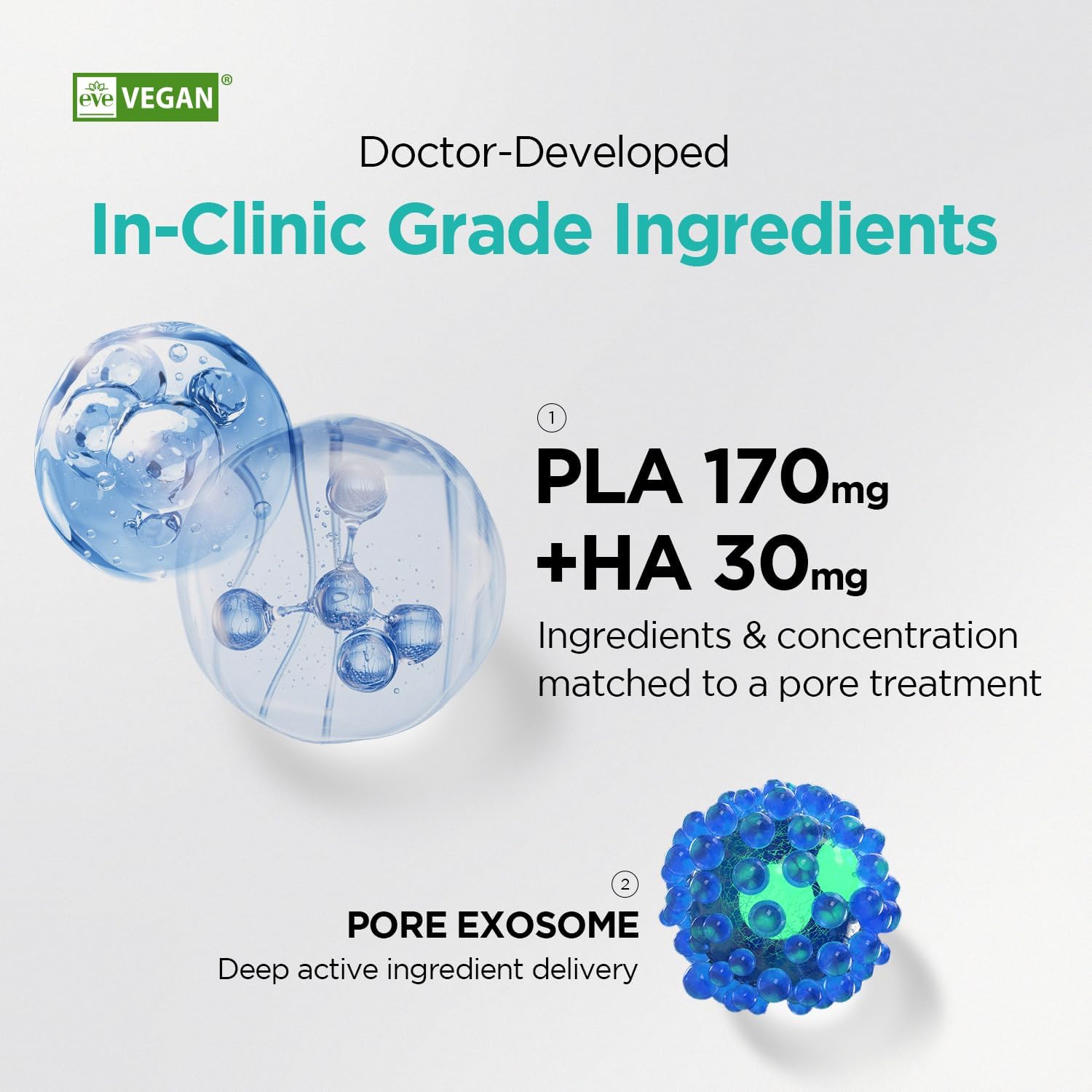 Dr.nineteen CollaBooster Poreshot Cream texture swatch showing silky finish