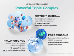 Dr.nineteen V.Peptox Jelly Toner exosome visual signaling advanced skincare tech