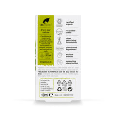 Dr. Organic Tea Tree Nail Solution routine-setup ideal for daily care.
