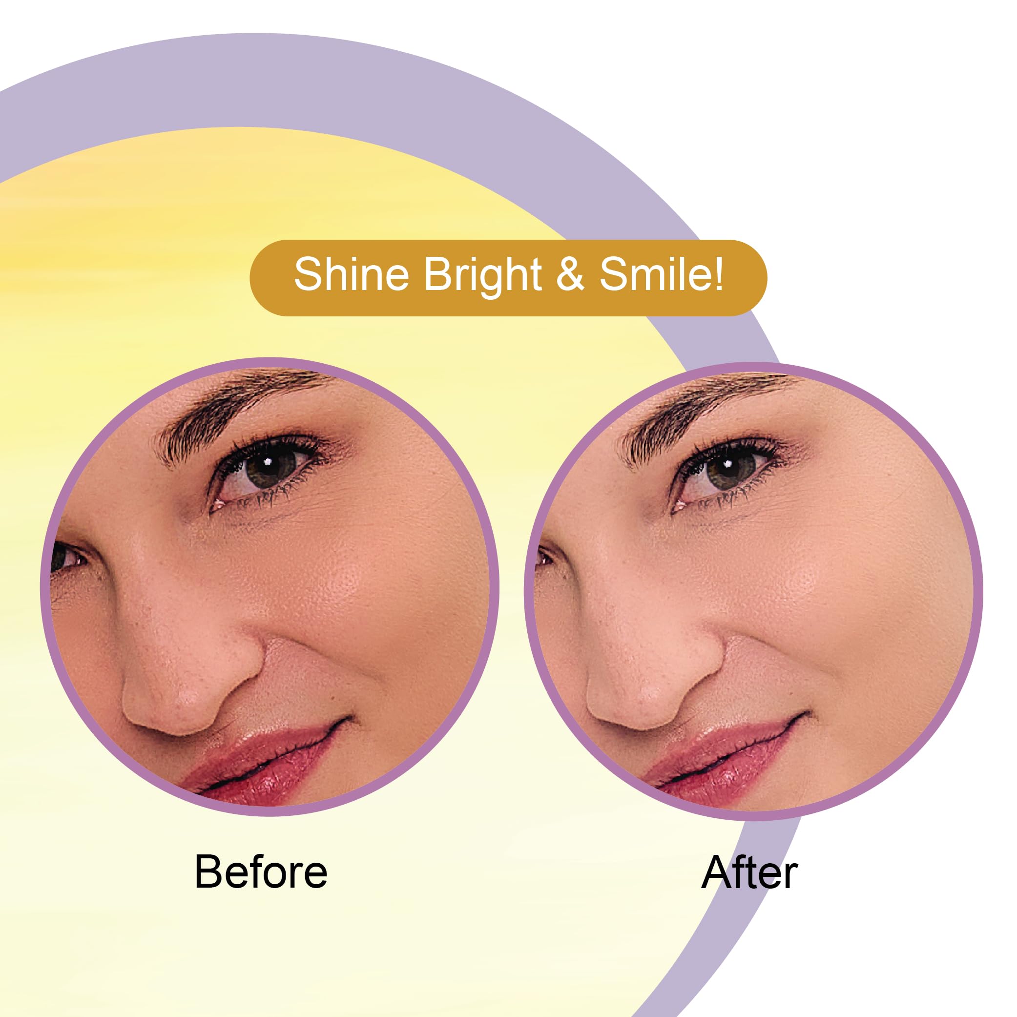 DR.RASHEL Gold Face Wash applied for gentle cleansing on the skin