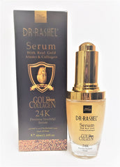 Radiant skin after use with a subtle golden glow.