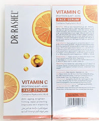 DR.RASHEL serum quickly absorbs for refreshed, hydrated skin.
