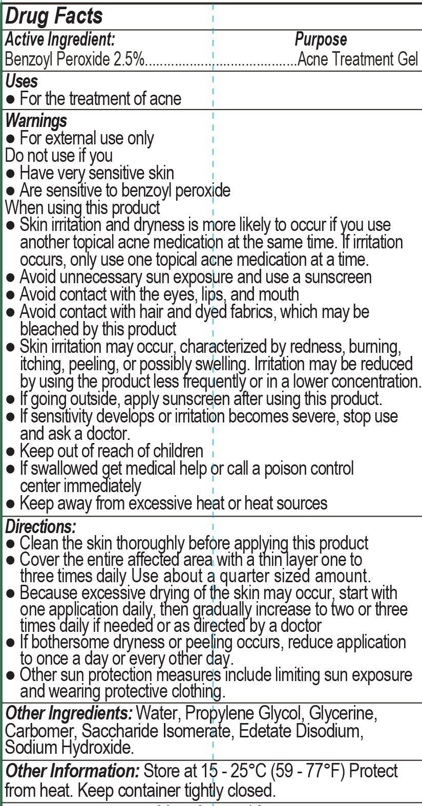 Dr Song acne gel 2.5% application demonstrates easy glide for daily use.