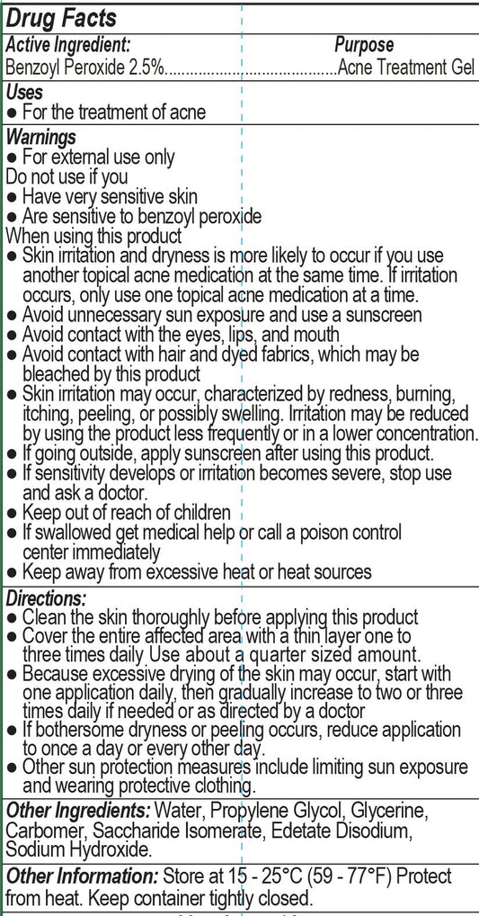 Dr Song acne gel 2.5% application demonstrates easy glide for daily use.