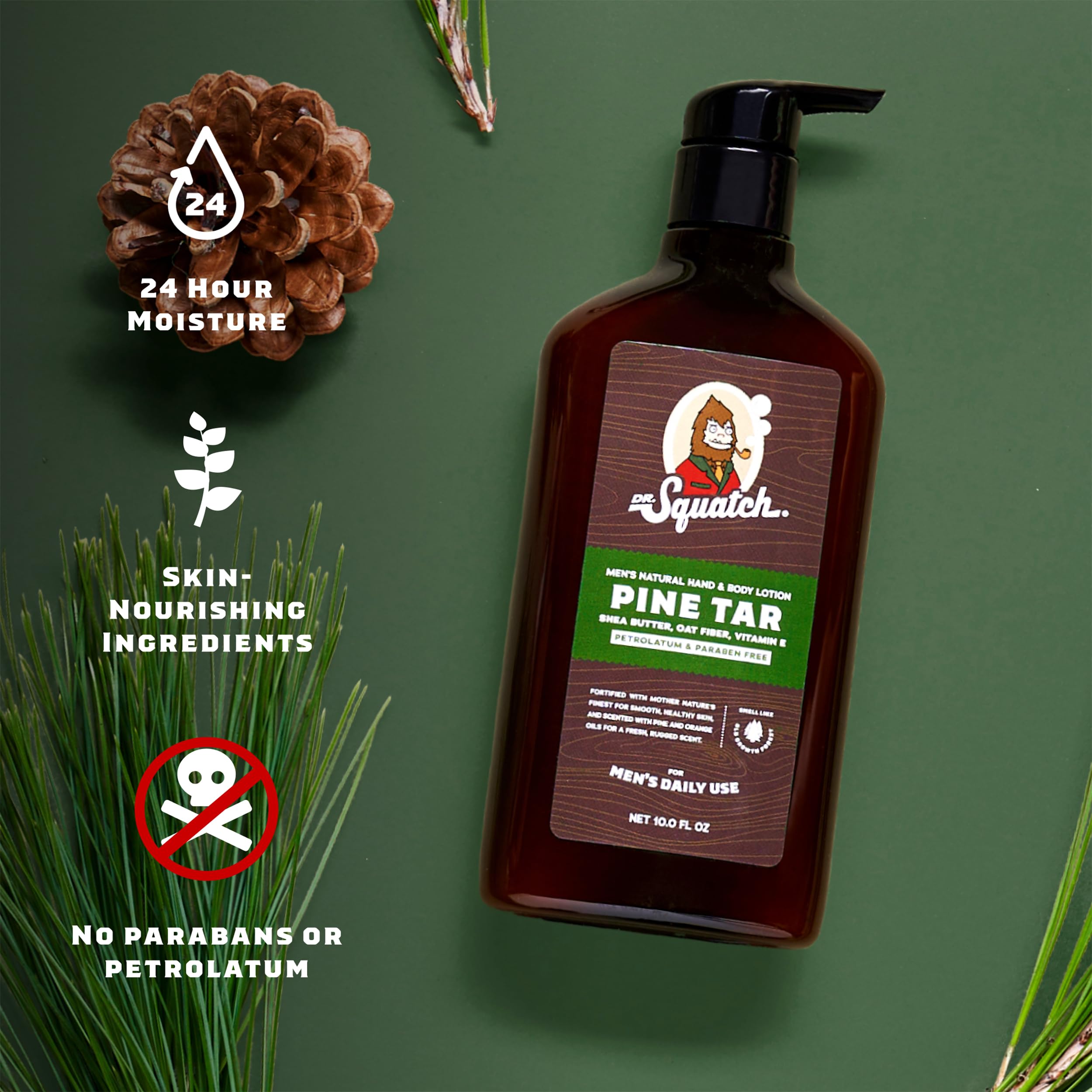Dr. Squatch 2-pack lotion box for convenient daily moisturization