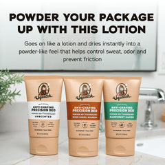 Dr. Squatch arrowroot and tapioca ingredients for natural absorption.