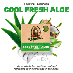 Dr. Squatch Cedar Citrus Bar lathers up to refresh and awaken senses.