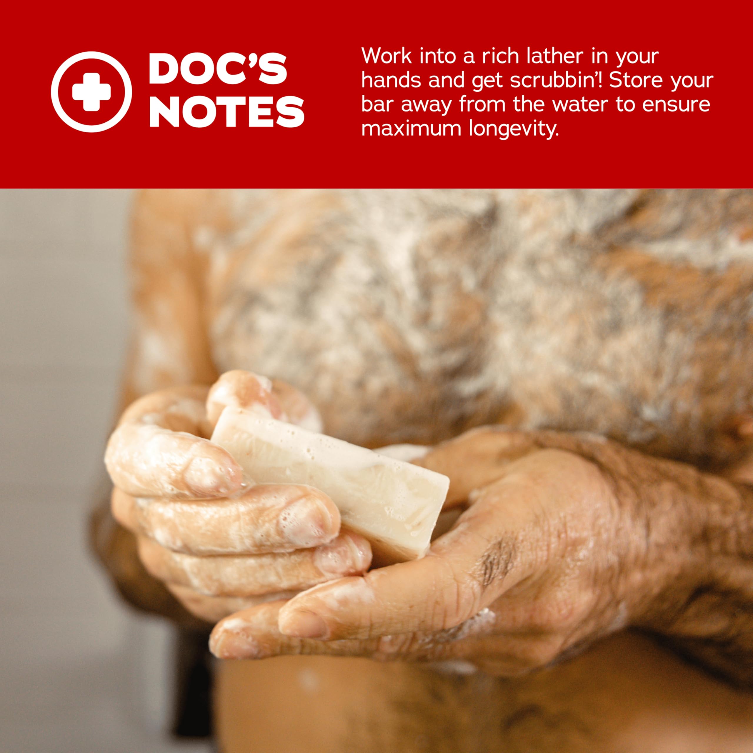 Dr. Squatch cold process soap emphasizes traditional craft and quality