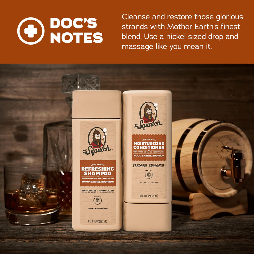 Dr. Squatch product shot featuring jojoba and avocado oils for nourishing care.