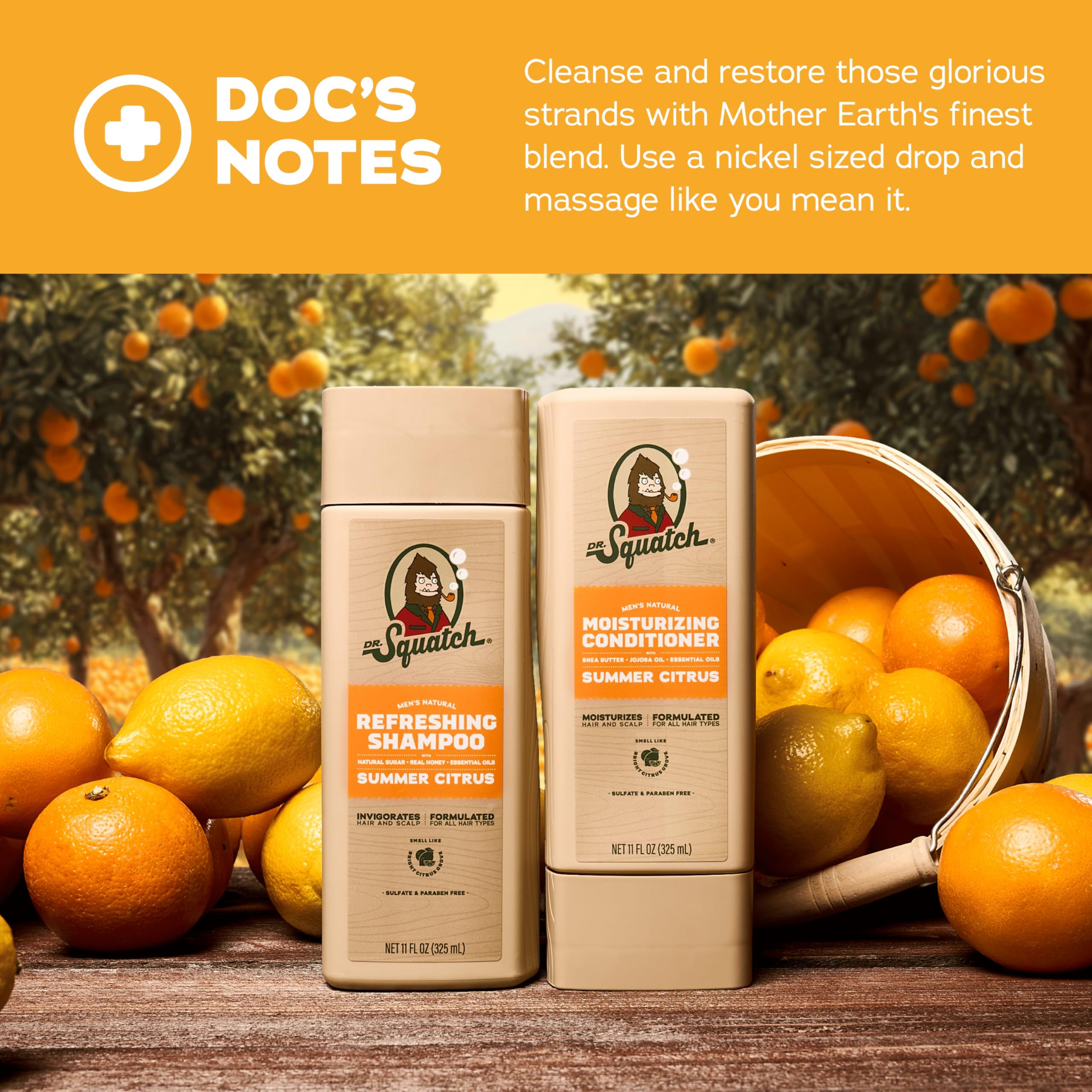 Dr. Squatch natural ingredients close-up with jojoba oil