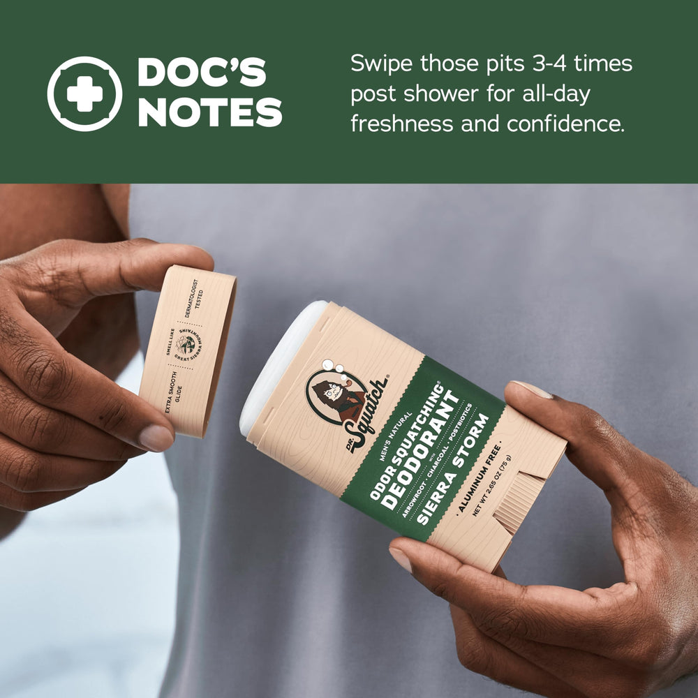 Up to 72-hour odor protection in aluminum-free deodorant