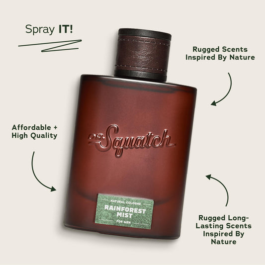 Rainforest Mist spray being applied for subtle fragrance