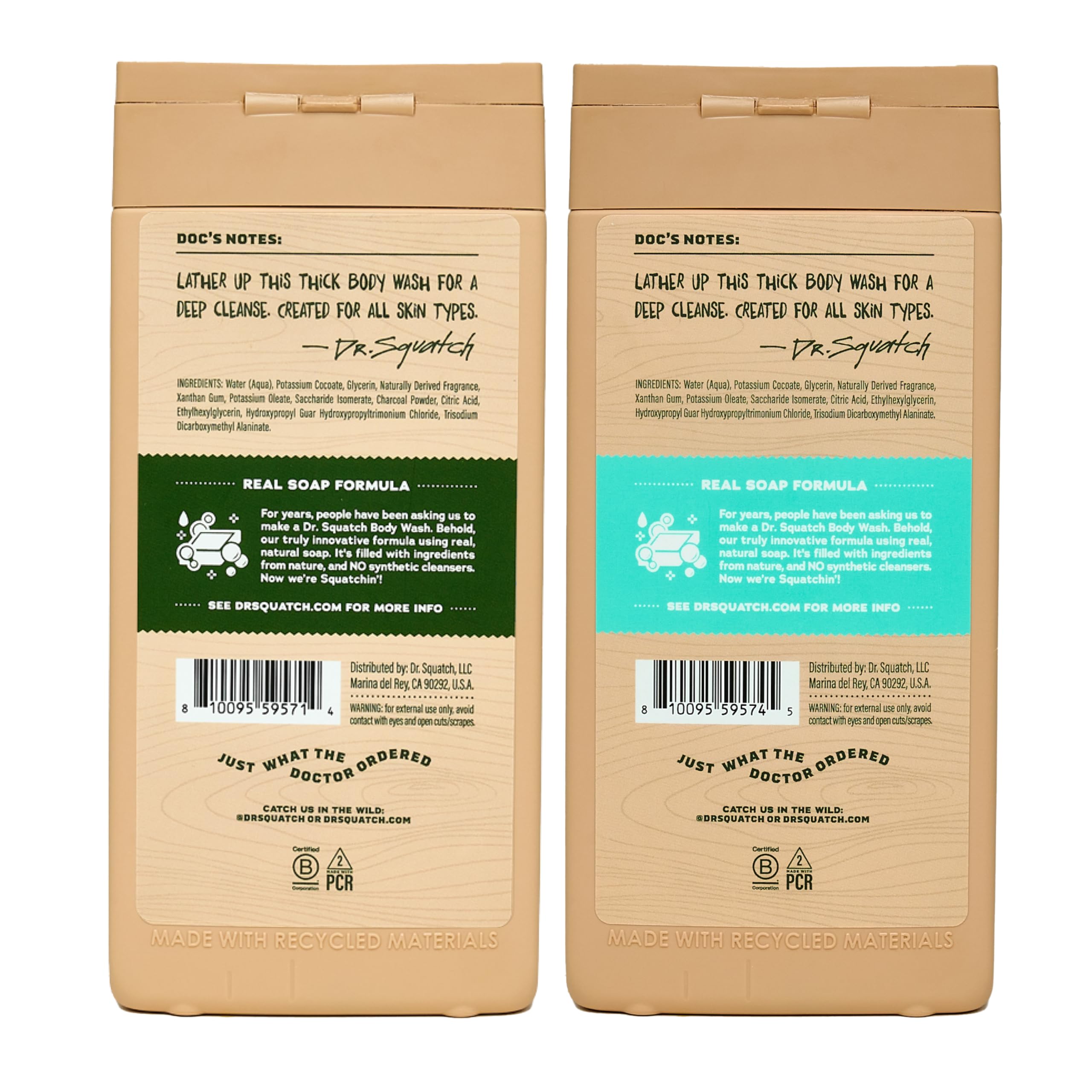 Dr. Squatch Scent-Lock technology helps fragrance last longer in Castaway formula